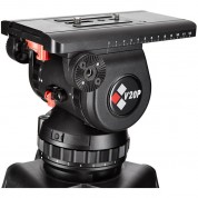 Camgear V20p Efp Cf/ms Fluid Head Tripod System 100mm