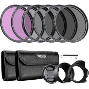 Neewer 52mm Nd Cpl Uv Fld Lens Filter Kit 6 Set