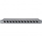 Obsidian Dmx10-53 Rackmount 10-port Dmx Splitter 5-3 Pin