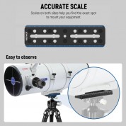 Neewer Rail Bar Vixen-style Dovetail Plate For Telescopes