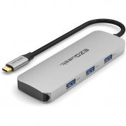 Ezquest 7-port Usb 3.2 Gen 2 Hub Silver