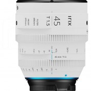 Irix 45mm T1.5 Cine Lens For Nikon Z, White