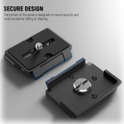 Neewer Qrp-3 200pl Aluminum Quick Release Plate 2-pack