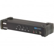 Aten 4-port Usb Dvi Kvmp Switch With Surround Sound