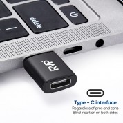 Usb-c To Usb-a 3.2 Gen 1 Adapter 2-pack Black