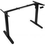 Mount-it! Single Motor Electric Standing Desk Base - Black