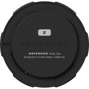 Polarpro Defender Body Cap For Nikon Z Mount - Slate