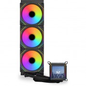 Lian Li Galahad Ii Lcd 360 Aio Cpu Cooler Black