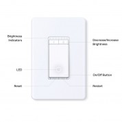 Tapo S505d Smart Wi-fi Dimmer Light Switch (matter, 2-pack)