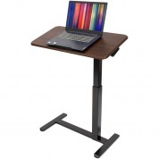 Height-adjustable Overbed Desk With Tilt Tabletop - Mount-it!