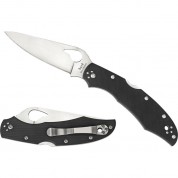 Spyderco Byrd Cara Cara Folding Knife Satin Plainedge Black G10