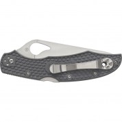 Spyderco Byrd Cara Cara Folding Knife Satin Edge Gray Frn