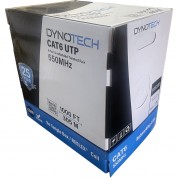 Dynotech Cat 6 Utp Cmr Ethernet Cable 1000ft Blue