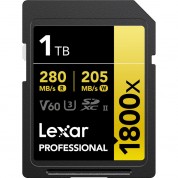 Lexar 1tb 1800x Uhs-ii Sdxc Memory Card Gold Series