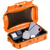 Evergreen Tech Case With Rubber Liner (orange, Medium)