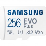 Samsung 256gb Evo Plus Microsdxc Card With Adapter