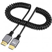 High-speed Coiled Hdmi Cable (11.8-19.6