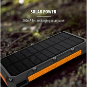 Toughtested 16,000mah Solar Power Bank Portable Charger