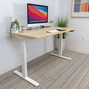 Mount-it! Dual Motor Electric Standing Desk 55