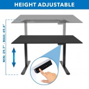 Mount-it! Electric Sit-stand Desk 55