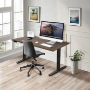 Mount-it! Dual Motor Electric Standing Desk 55