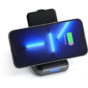 Satechi Duo Wireless Charger Power Stand - Space Gray