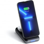 Satechi Duo Wireless Charger Power Stand - Space Gray