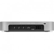 Owc 4tb Ministack Stx Thunderbolt Hub 4tb Ssd Matte Silver