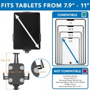 Anti-theft Tablet Kiosk Stand By Mount-it!