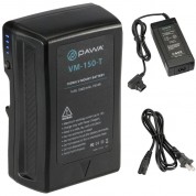 Pawa Vm-150-t V-mount Battery 150wh D-tap Charger