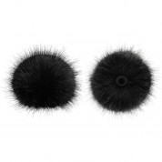 Windbubble Pro Fur Windscreen For Omni Lavalier Mics - 2 Pack