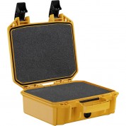 Pelican Vault V100c Case With Foam Insert Sunflare Yellow