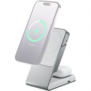 Alogic Matrix 2-in-1 Magnetic Charging Dock White