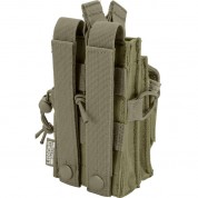 Barska Cx-950 Dual Stacked Rifle Handgun Mag Pouch Od Green