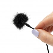 Windbubble Pro Fur Windscreen For Omni Lavalier Mics - Black, Xs