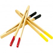 Flic Film Bamboo Print Tongs Set Of 3