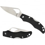 Spyderco Byrd Finch 2 Folding Knife Satin Blade G10 Handle