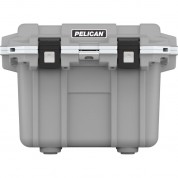 Pelican 30qt Elite Cooler Cement White