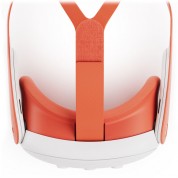 Meta Quest 3 Facial Interface & Head Strap - Blood Orange