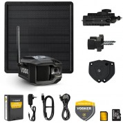 Vosker V300 4g Lte Security Camera With Solar Panel