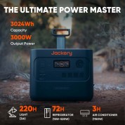 Jackery Explorer 3000 Pro With Solarsaga 200w Panel