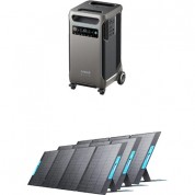 Anker Solix F3800 Portable Power Station With Solar Panels