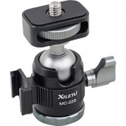 Xiletu Mc-22s Dual Cold Shoe Mini Ball Head