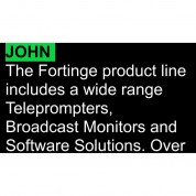 Fortinge Forprompt Studio Teleprompter Software Dongle Version