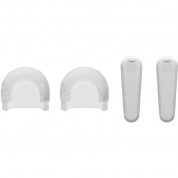 Shure White Windscreen & Clip Cover For Movemic Lav (2-pack)