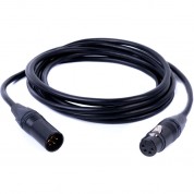 Mid49 4-pin Xlr Power Extension Cable Male To Female 10'