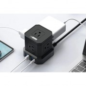 Cube Surge Protector With Usb Ports - Uncaged Ergonomics