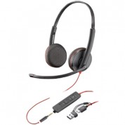 Poly Blackwire C3220 Uc Stereo Usb-a Headset