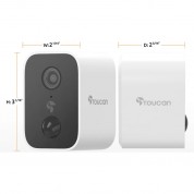 Toucan Scout 1080p Outdoor Wireless Security Camera 3-pack