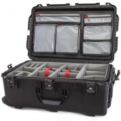 Nanuk 963 Wheeled Hard Case Pro Photo Kit Black 90.6l